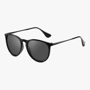 Unisex Polarized Retro Round 100% UV Protection Sun Glasses